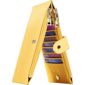 RFID Wallet Women Large Size Bifold Multi Card Wallet Case with